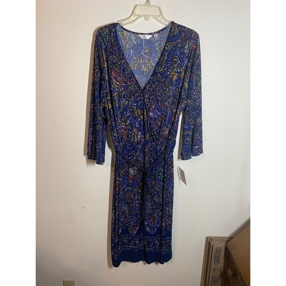 Mlle Gabrielle Dresses & Skirts - NWT Mlle Gabrielle Dress Business Casual Colorful Blue Office Women Plus Size 2X